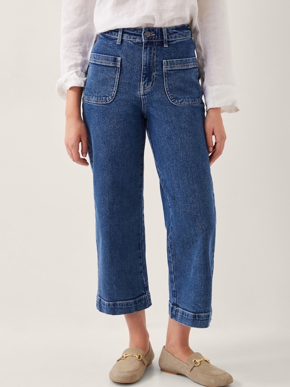 Monsoon Arlo Regular Cropped Jeans